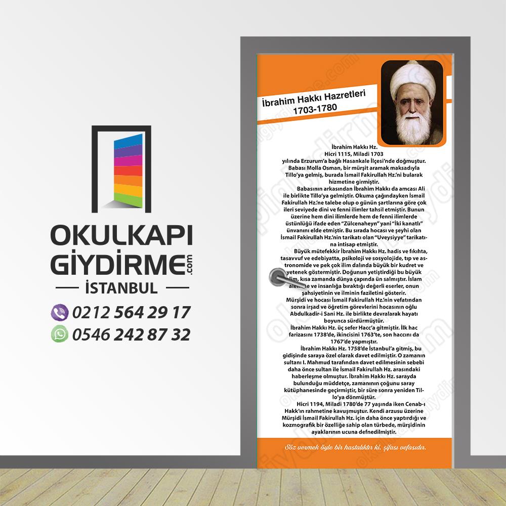 Kapı Giydirme Bilim İnsanları İbrahim Hakkı  KG Bİ 66