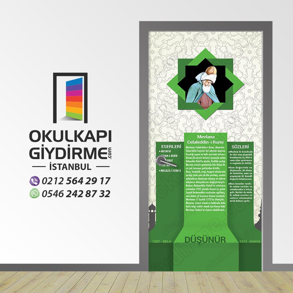 Kapı Giydirme Bilim İnsanları Mevlana KG Bİ 11
