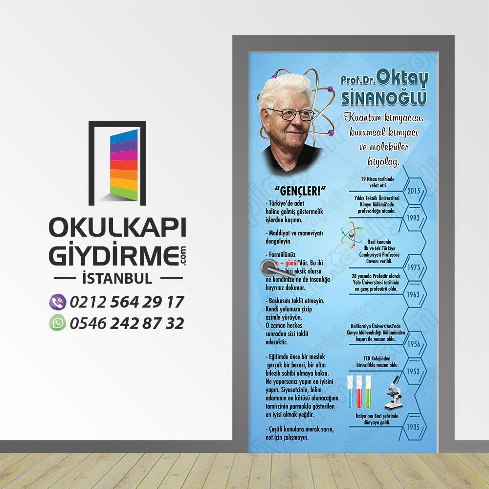 Kapı Giydirme Bilim İnsanları Oktay Sinanoğlu KG Bİ 96