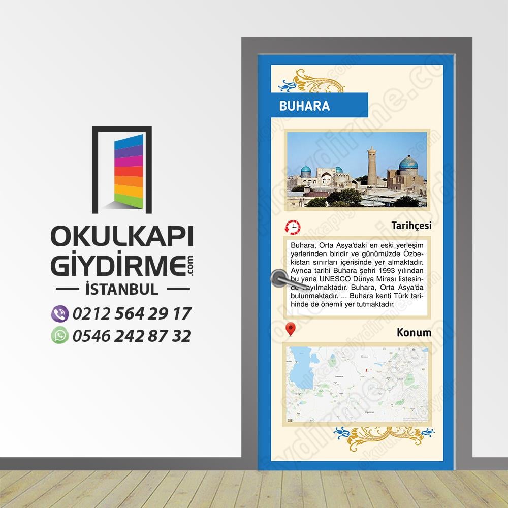 Kapı Giydirme Buhara Şehri KG İH 101