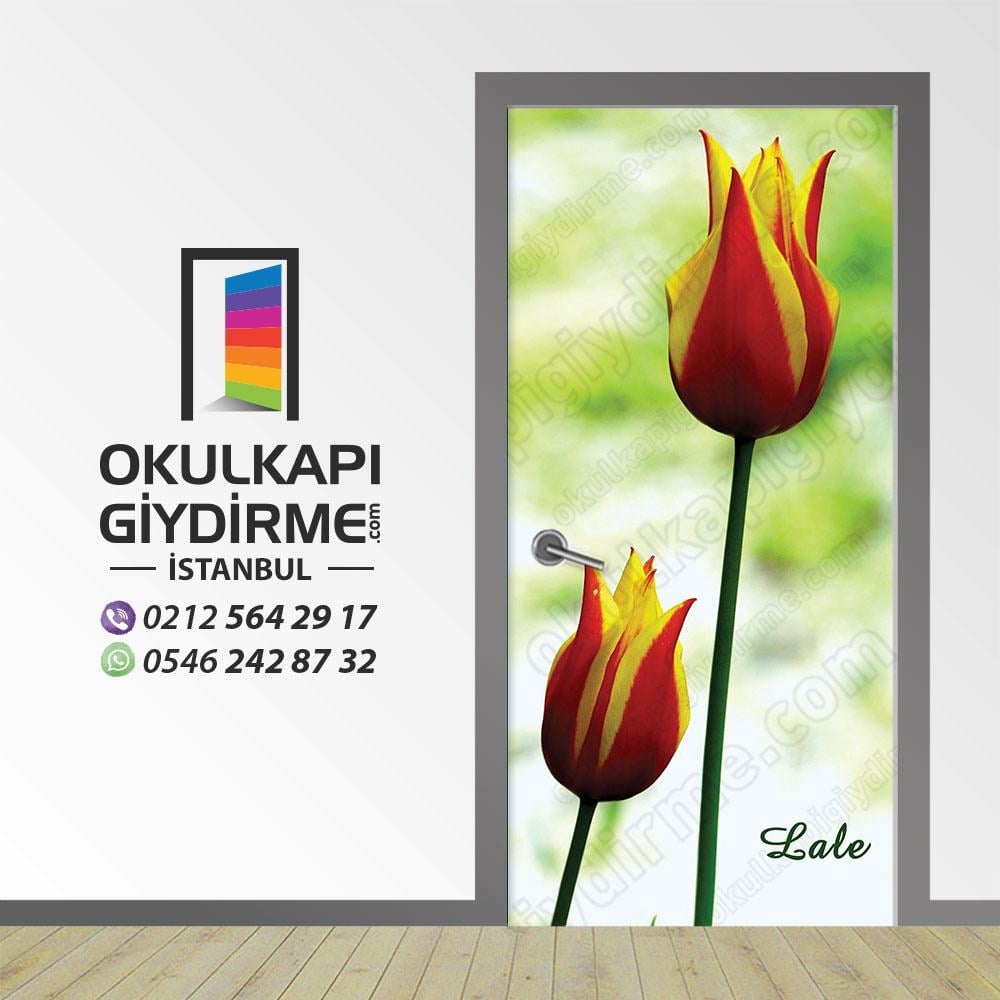 Kapı Giydirme Çiçek KG Çİ 10