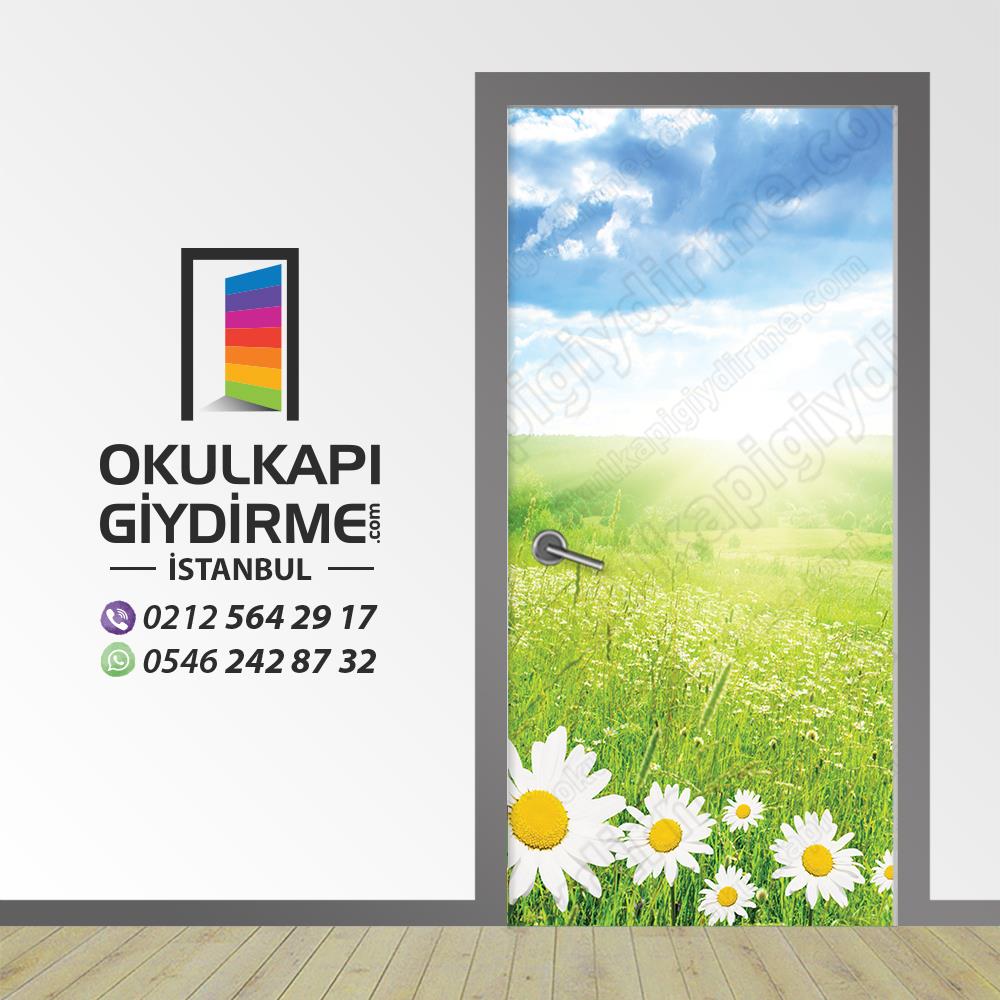 Kapı Giydirme Çiçek KG Çİ 12