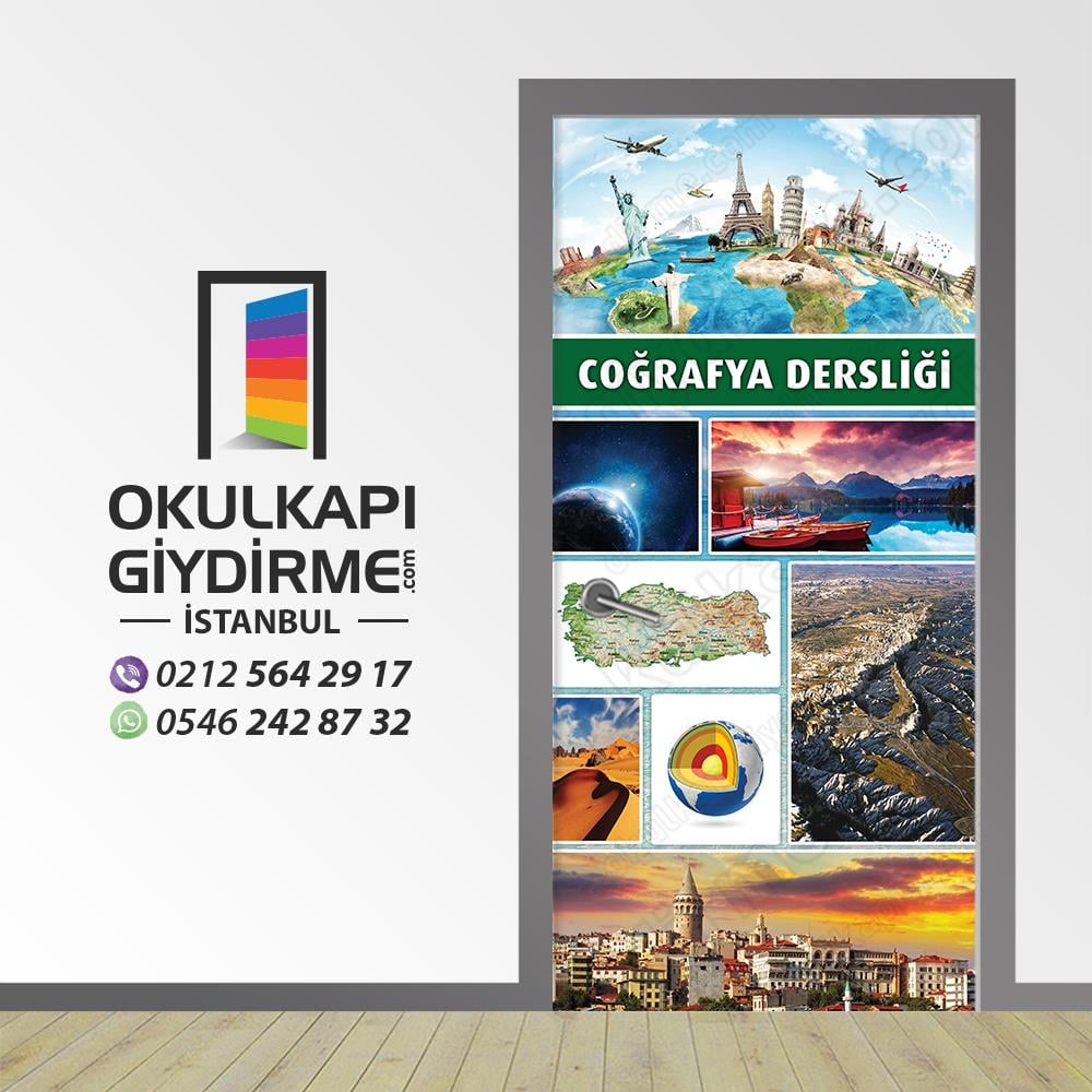 Kapı Giydirme Coğrafya Sınıfı KG COG 03