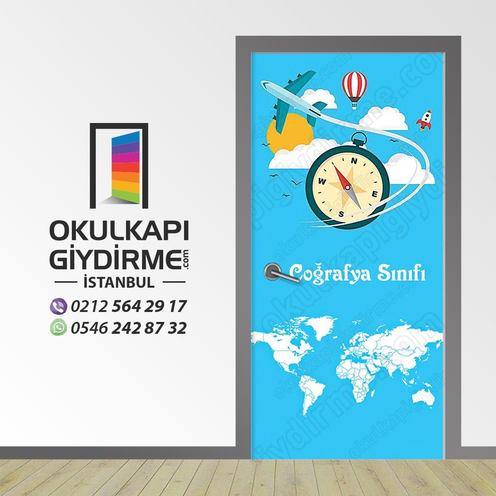 Kapı Giydirme Coğrafya Sınıfı KG COG 08