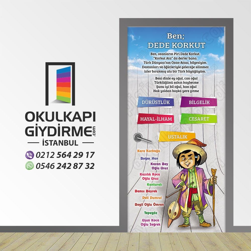 Kapı Giydirme Dede Korkut  KG TB 52