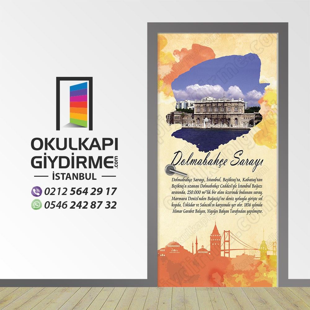 Kapı Giydirme Dolma Bahçe Sarayı KG İK 16