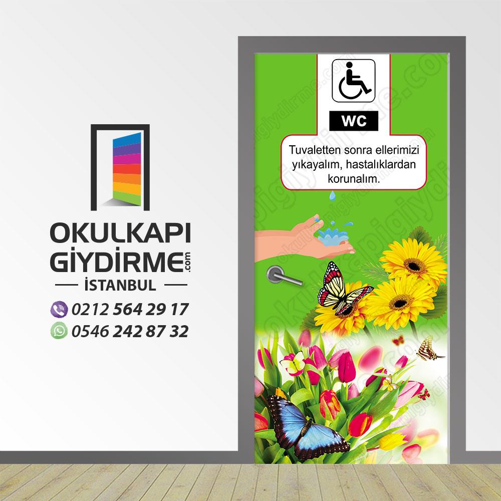 Kapı Giydirme Engelli KG WC 98