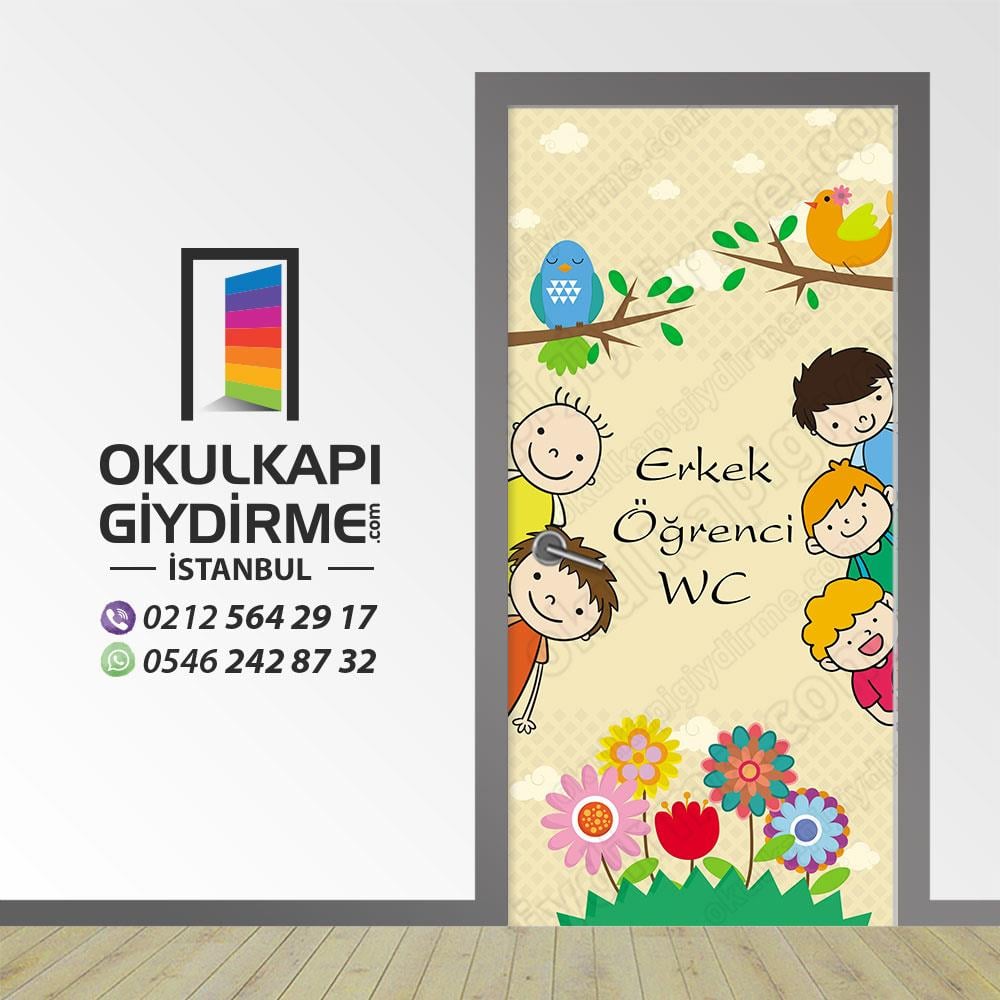 Kapı Giydirme Erkek Öğrenci WC KG WC 102
