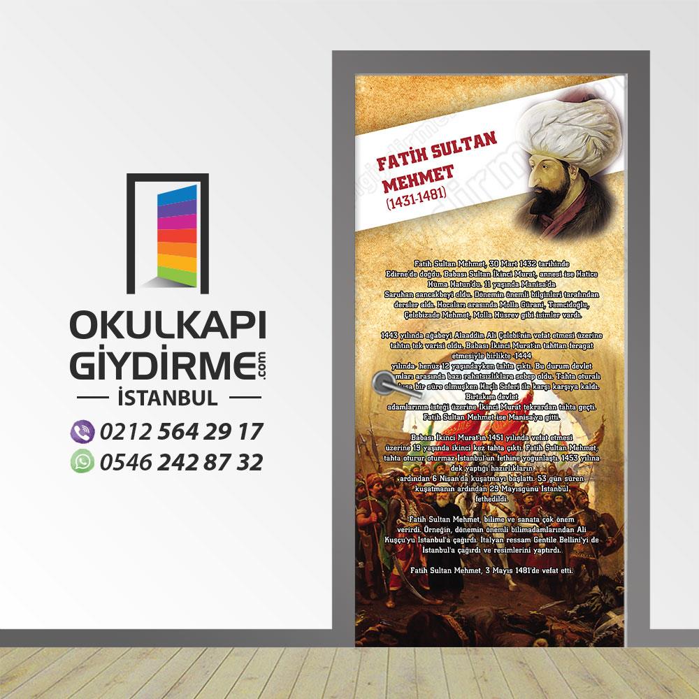Kapı Giydirme FATİH SULTAN MEHMET KG TB 31