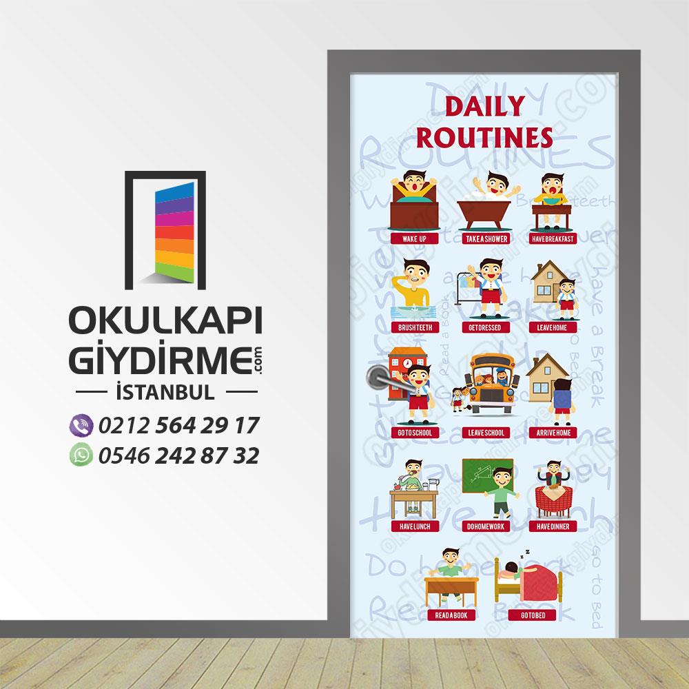 Kapı Giydirme İngilizce Sınıfı KG İN 08