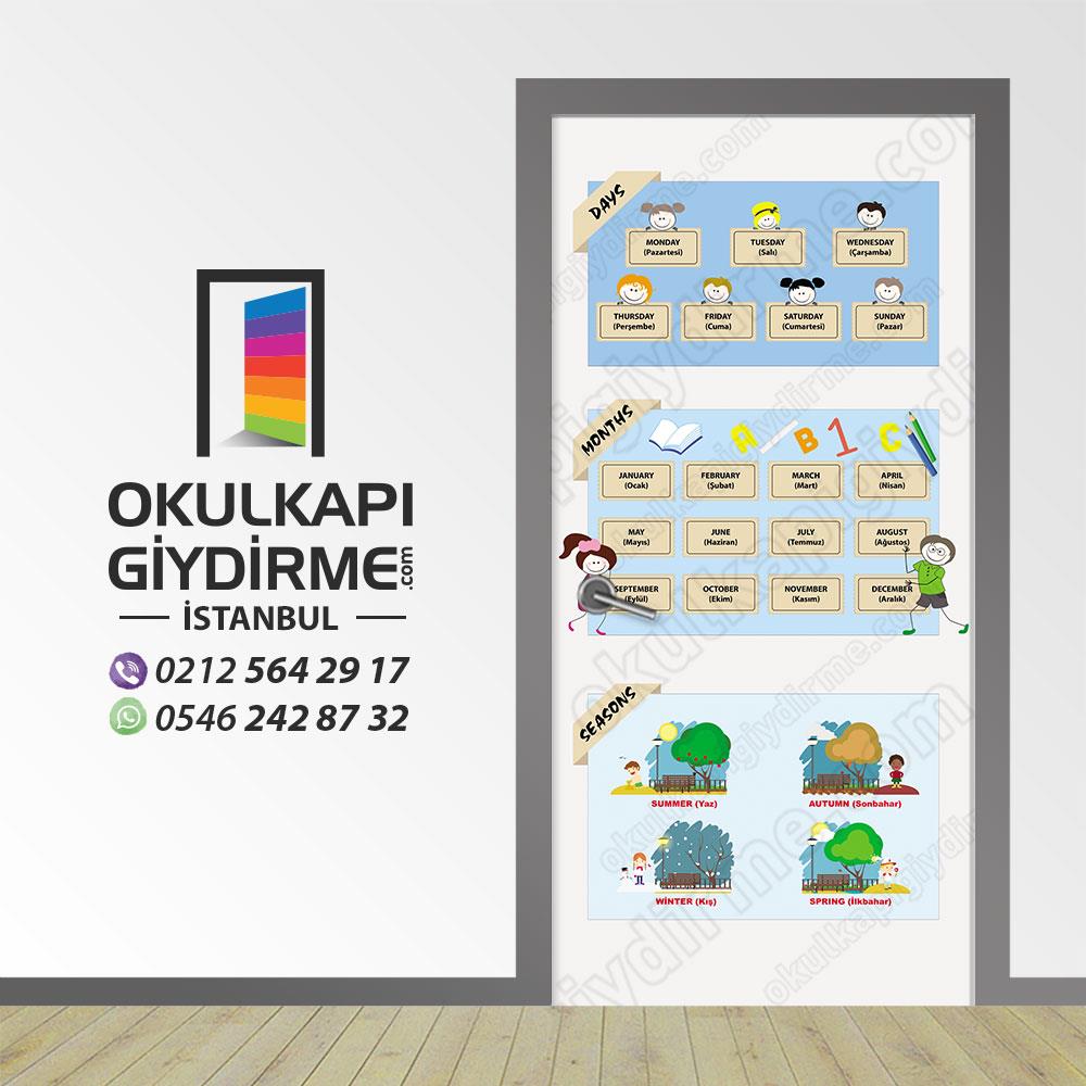 Kapı Giydirme İngilizce Sınıfı KG İN 09