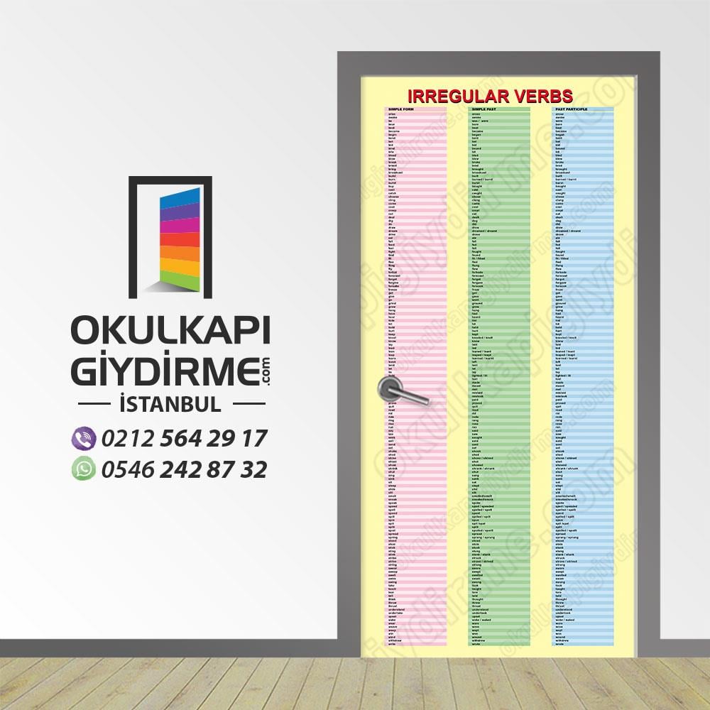 Kapı Giydirme İngilizce Sınıfı KG İN 34