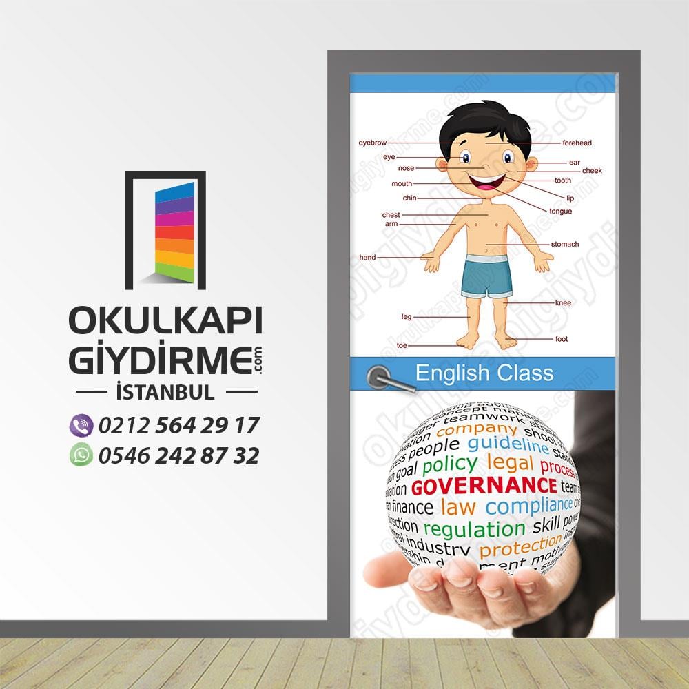Kapı Giydirme İngilizce Sınıfı KG İN 46