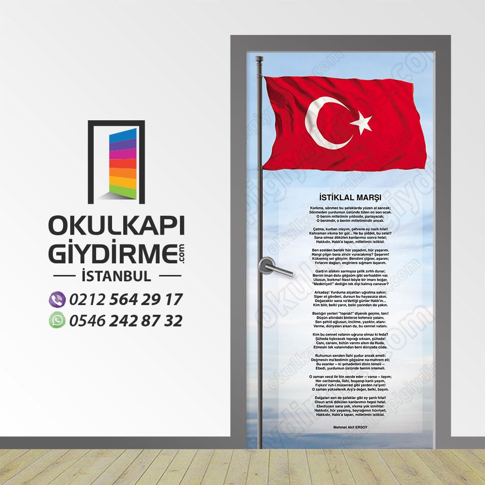 Kapı Giydirme İstiklal Marşı KG TÜR 22