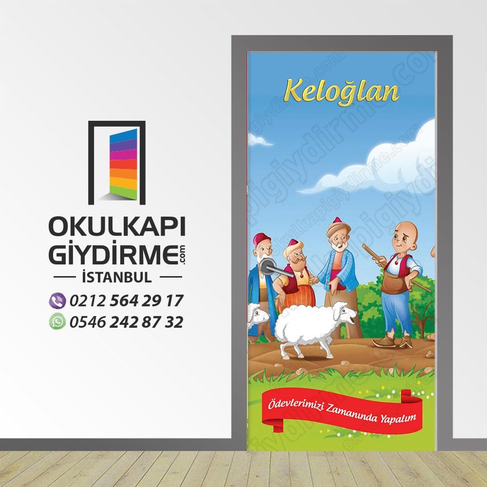 Kapı Giydirme Keloğlan 2 KG ÇF 05