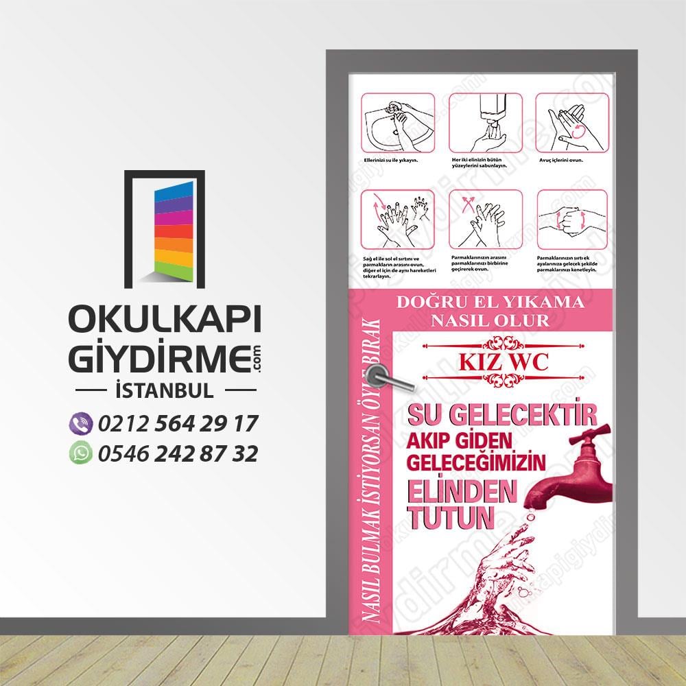 Kapı Giydirme Kız KG WC 89