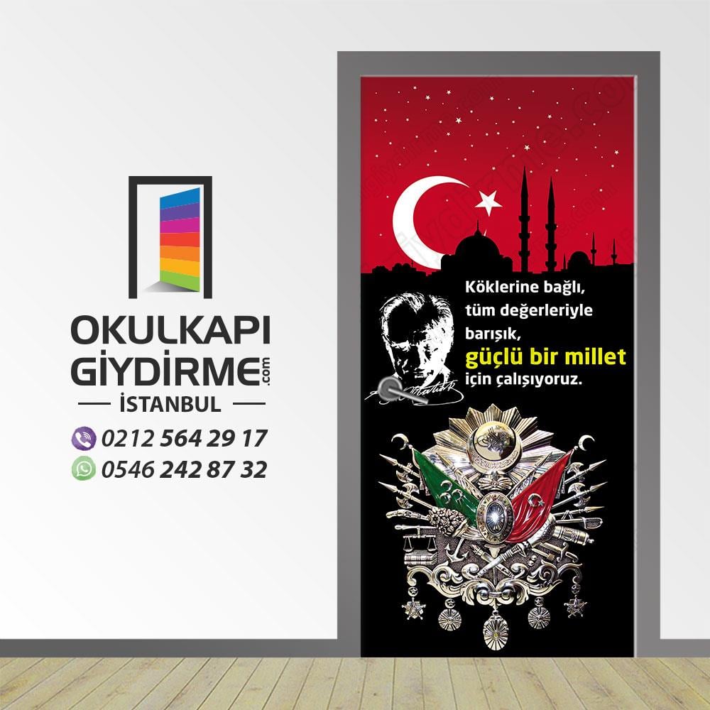 Kapı Giydirme Köklerimize Bağlıyız KG T 23