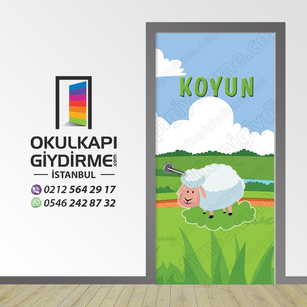 Kapı Giydirme Koyun  KG HK 10