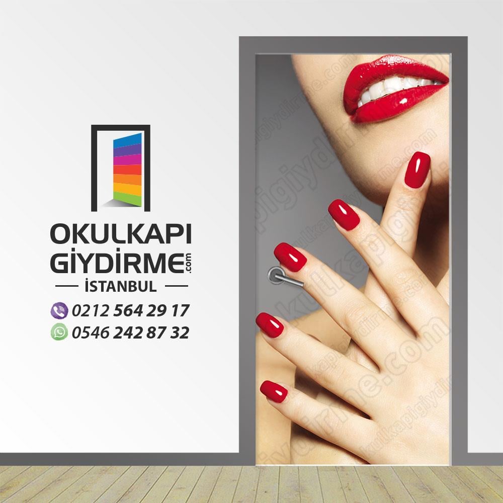 Kapı Giydirme Kuaför Bayan KG KB 06