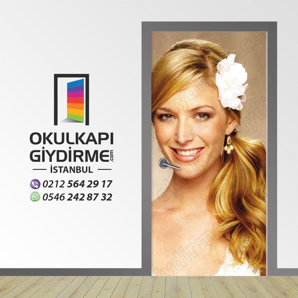 Kapı Giydirme Kuaför Bayan KG KB 07