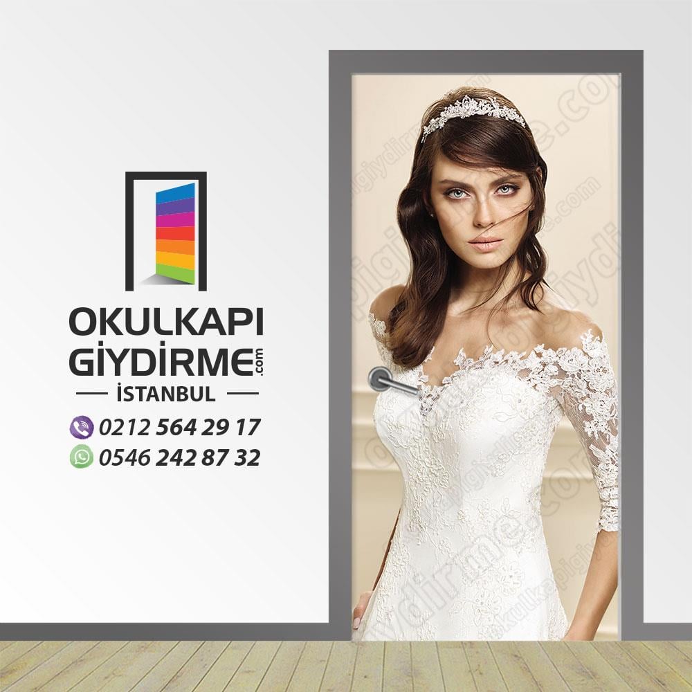 Kapı Giydirme Kuaför Bayan KG KB 08