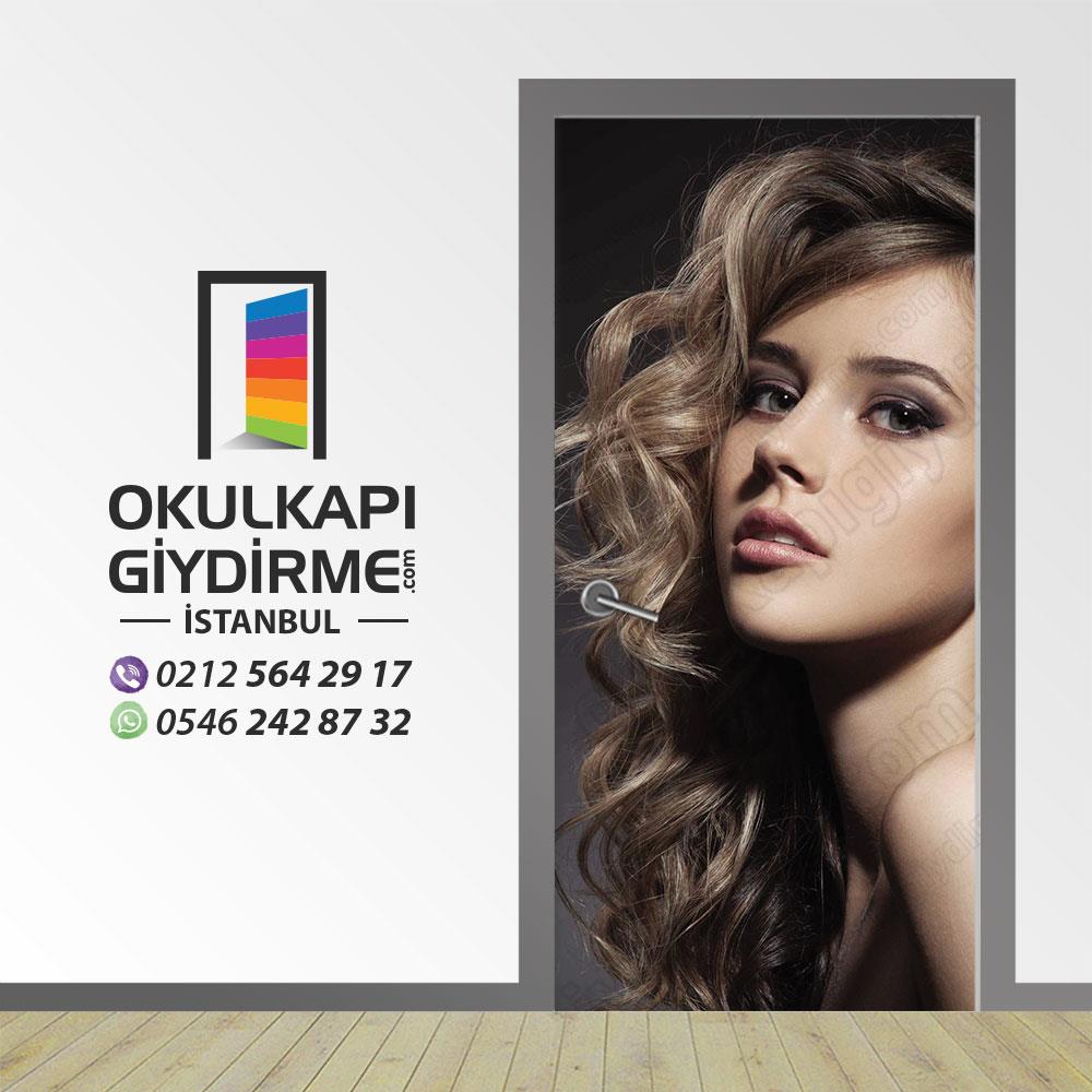 Kapı Giydirme Kuaför Bayan KG KB 09