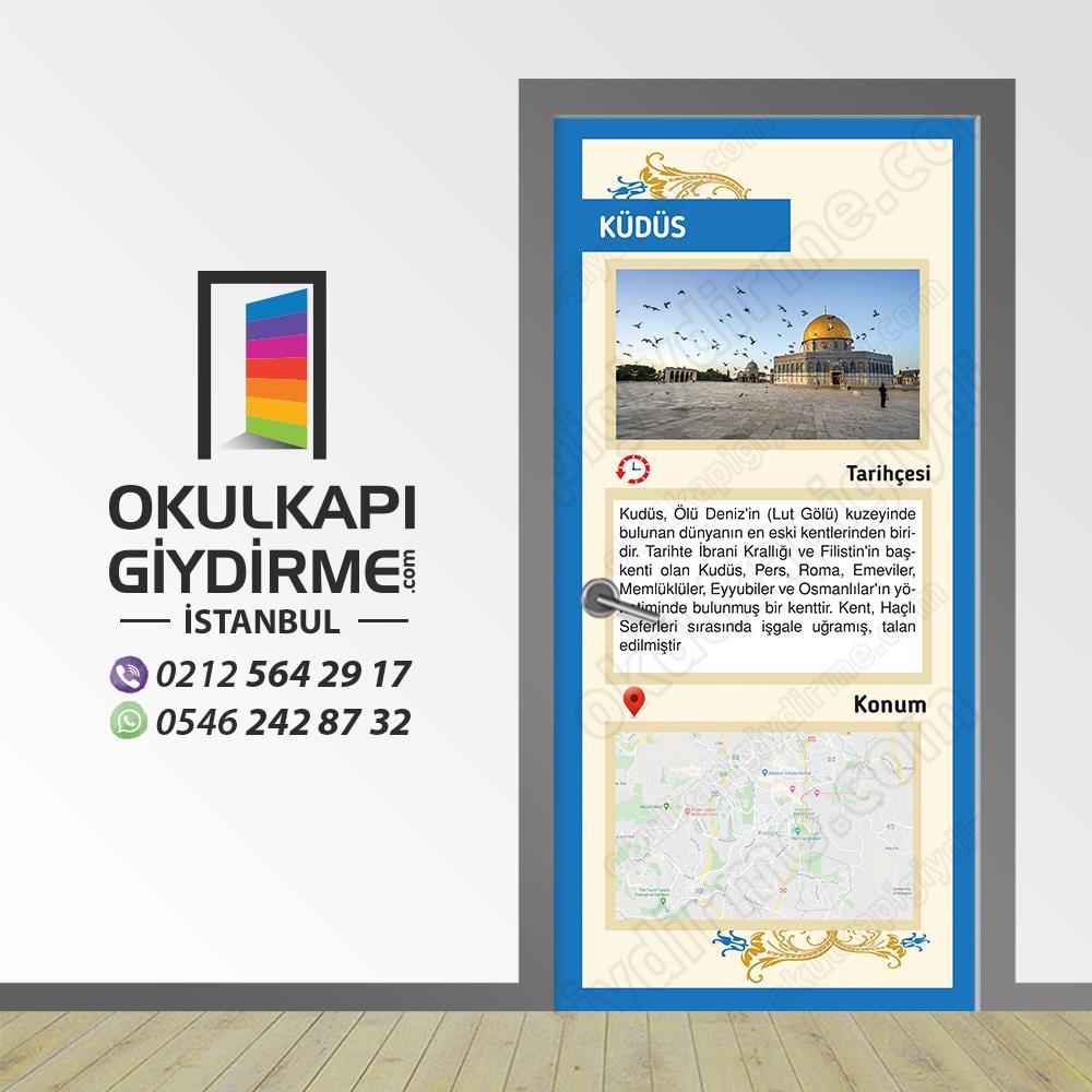 Kapı Giydirme Küdüs Şehri KG İH 103