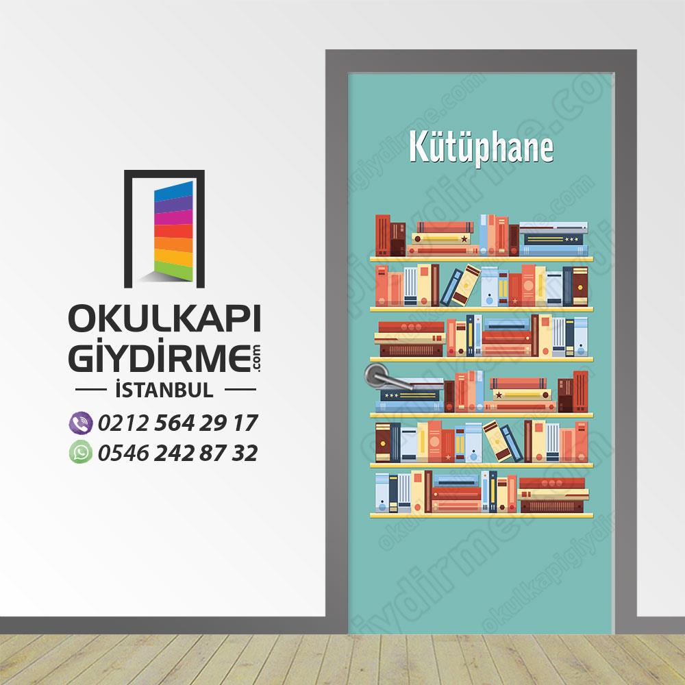 Kapı Giydirme Kütüphane KG KÜ 01