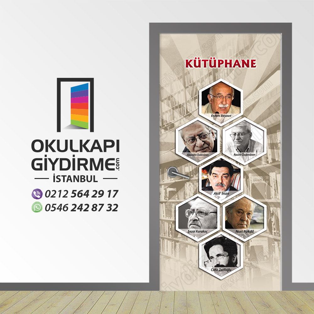 Kapı Giydirme Kütüphane KG KÜ 02