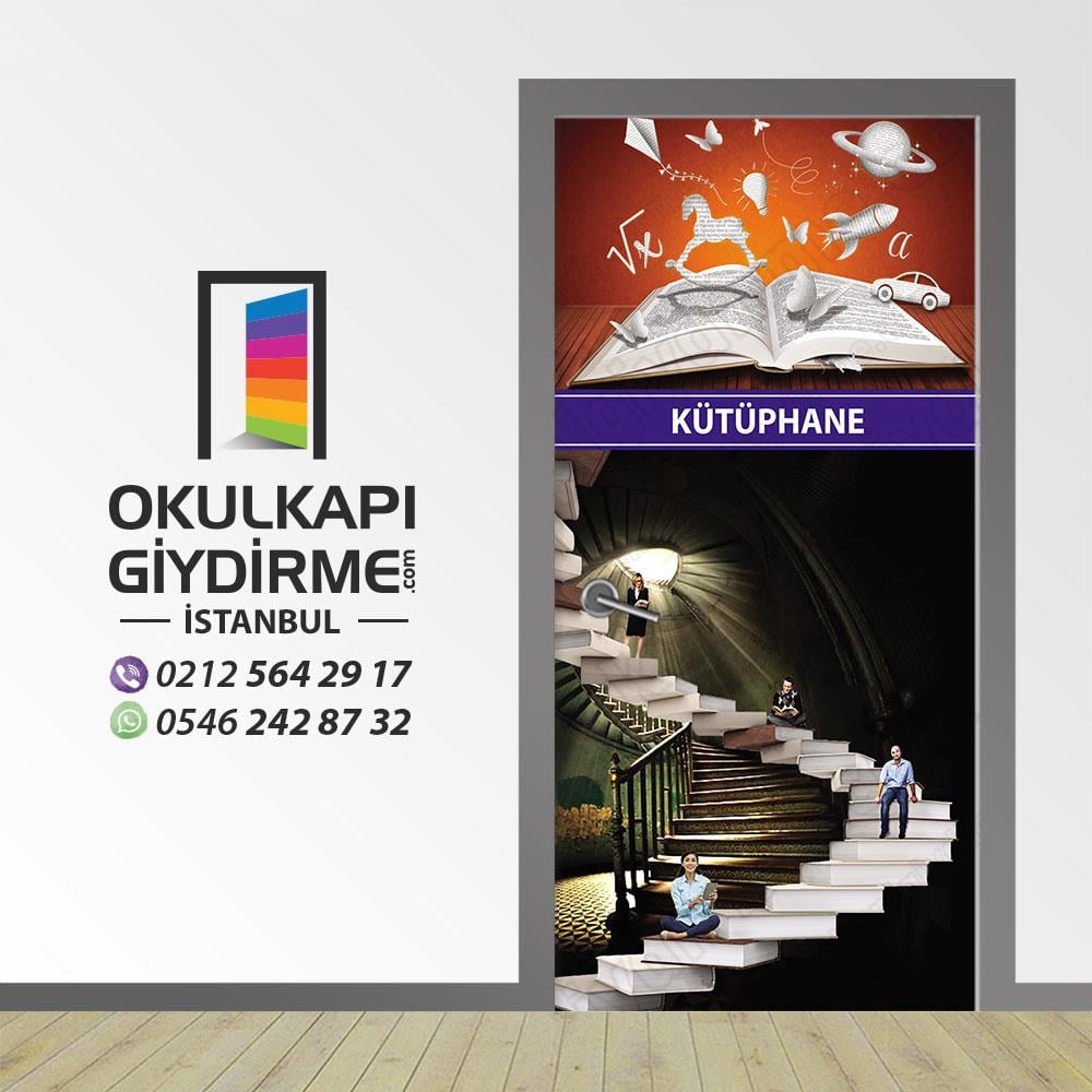 Kapı Giydirme Kütüphane KG KÜ 08