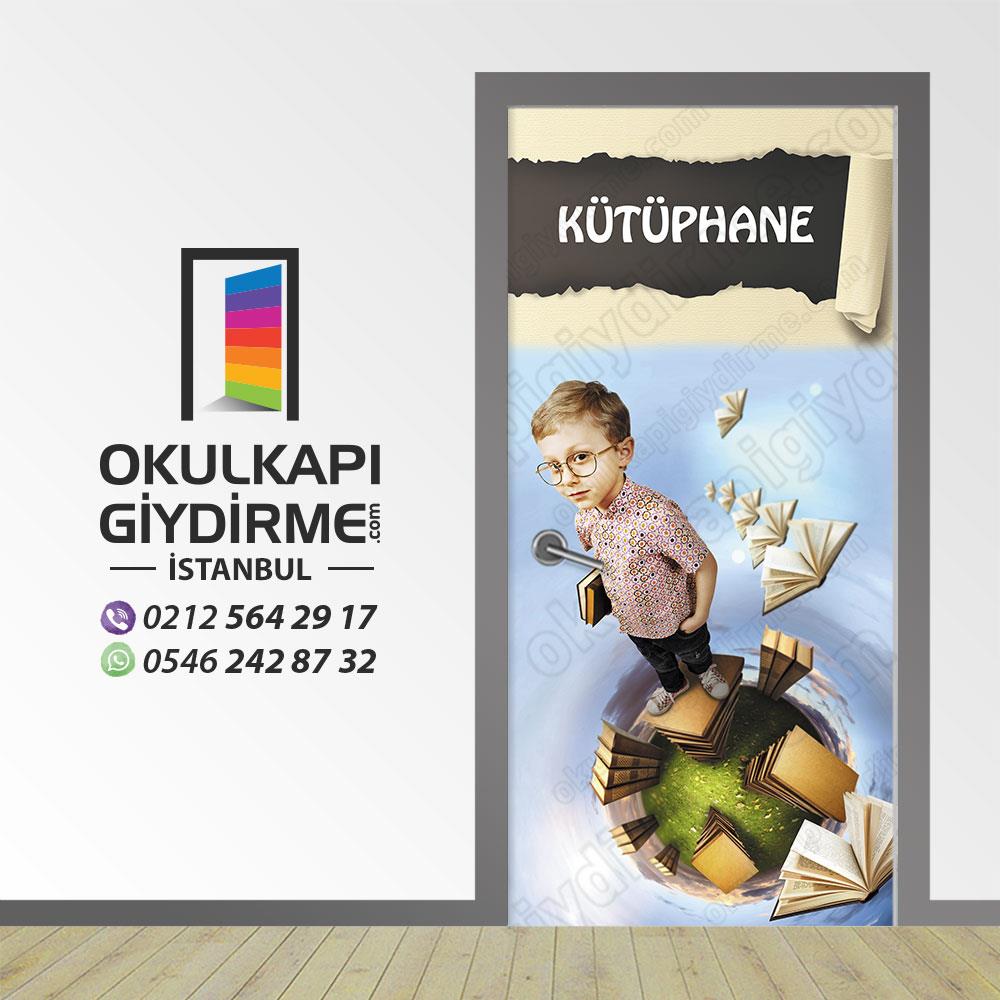 Kapı Giydirme Kütüphane KG KÜ 22