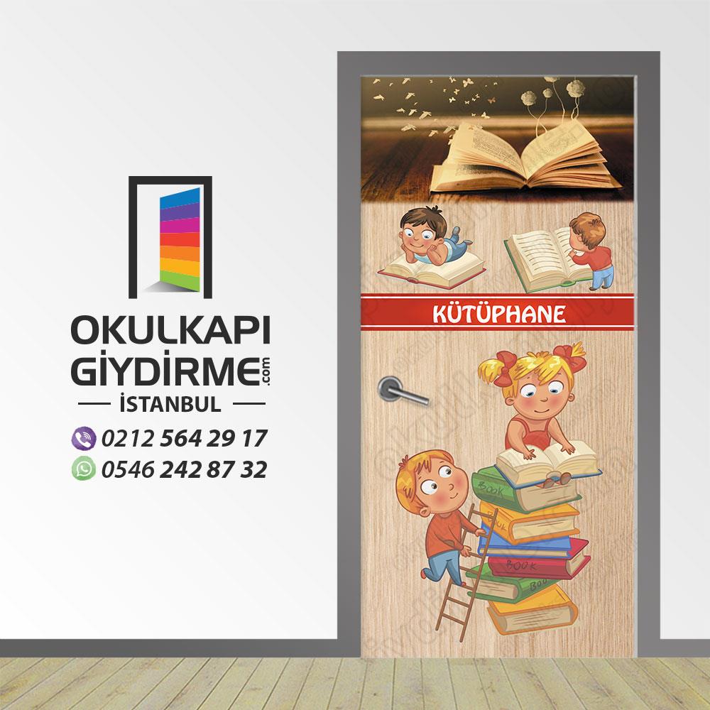 Kapı Giydirme Kütüphane KG KÜ 23