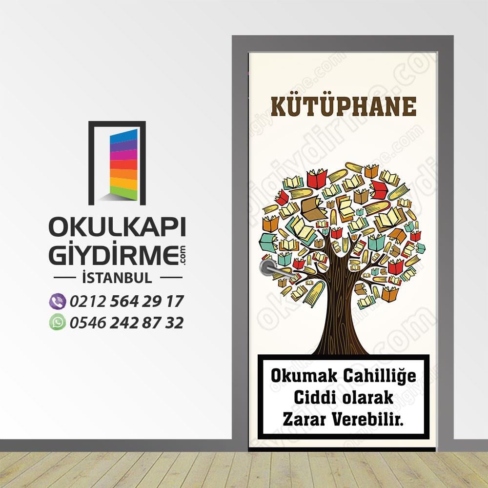 Kapı Giydirme Kütüphane KG KÜ 25