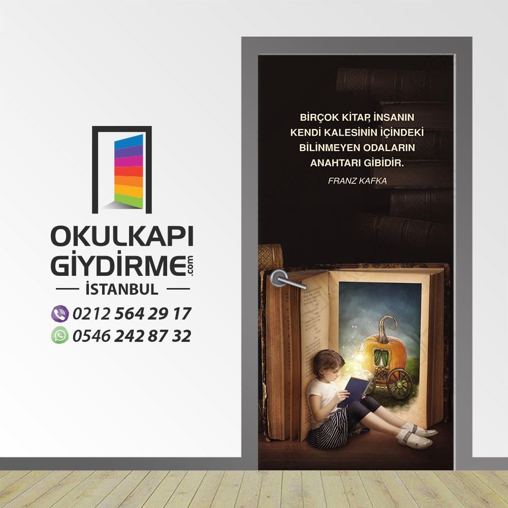 Kapı Giydirme Kütüphane KG KÜ 26