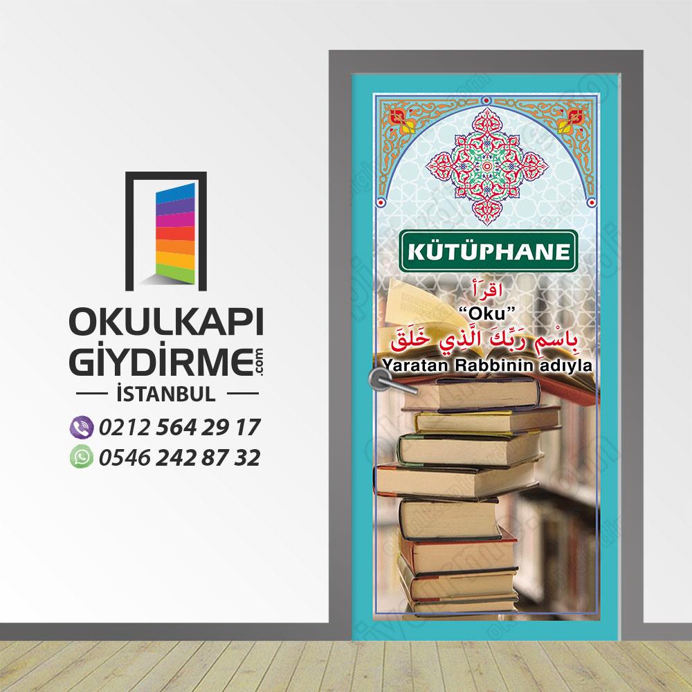 Kapı Giydirme Kütüphane KG KÜ 28