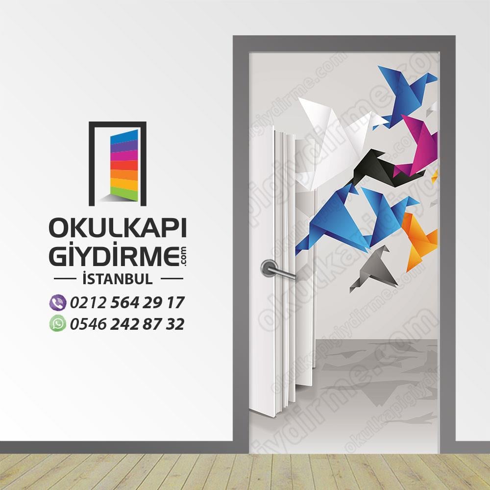 Kapı Giydirme Kütüphane KG KÜ 33