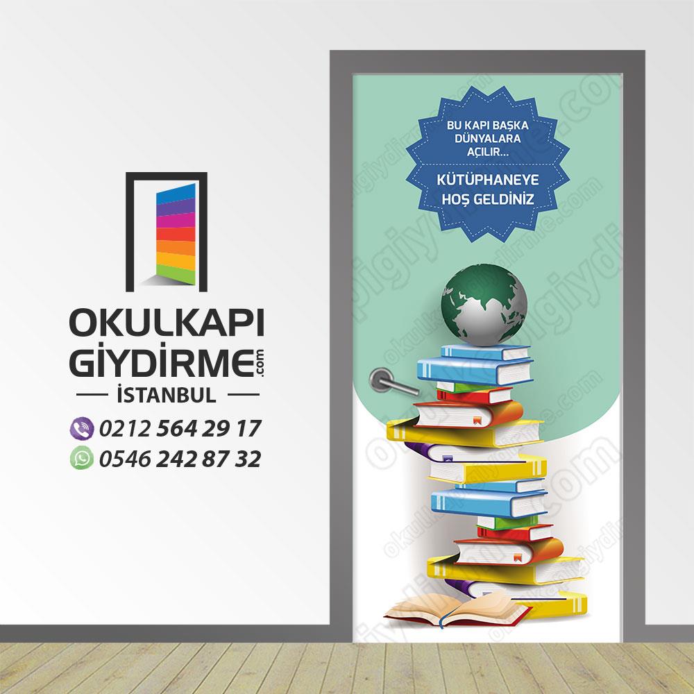 Kapı Giydirme Kütüphane KG KÜ 41