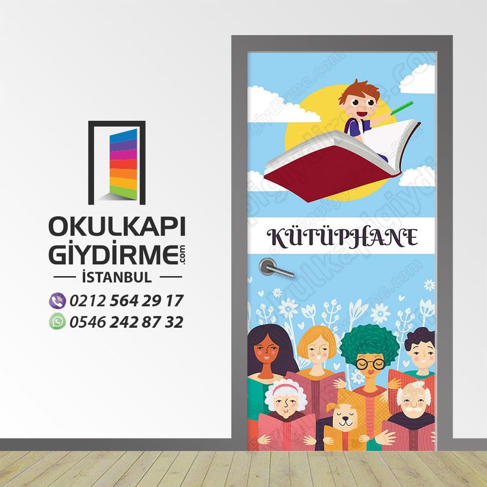 Kapı Giydirme Kütüphane KG KÜ 52