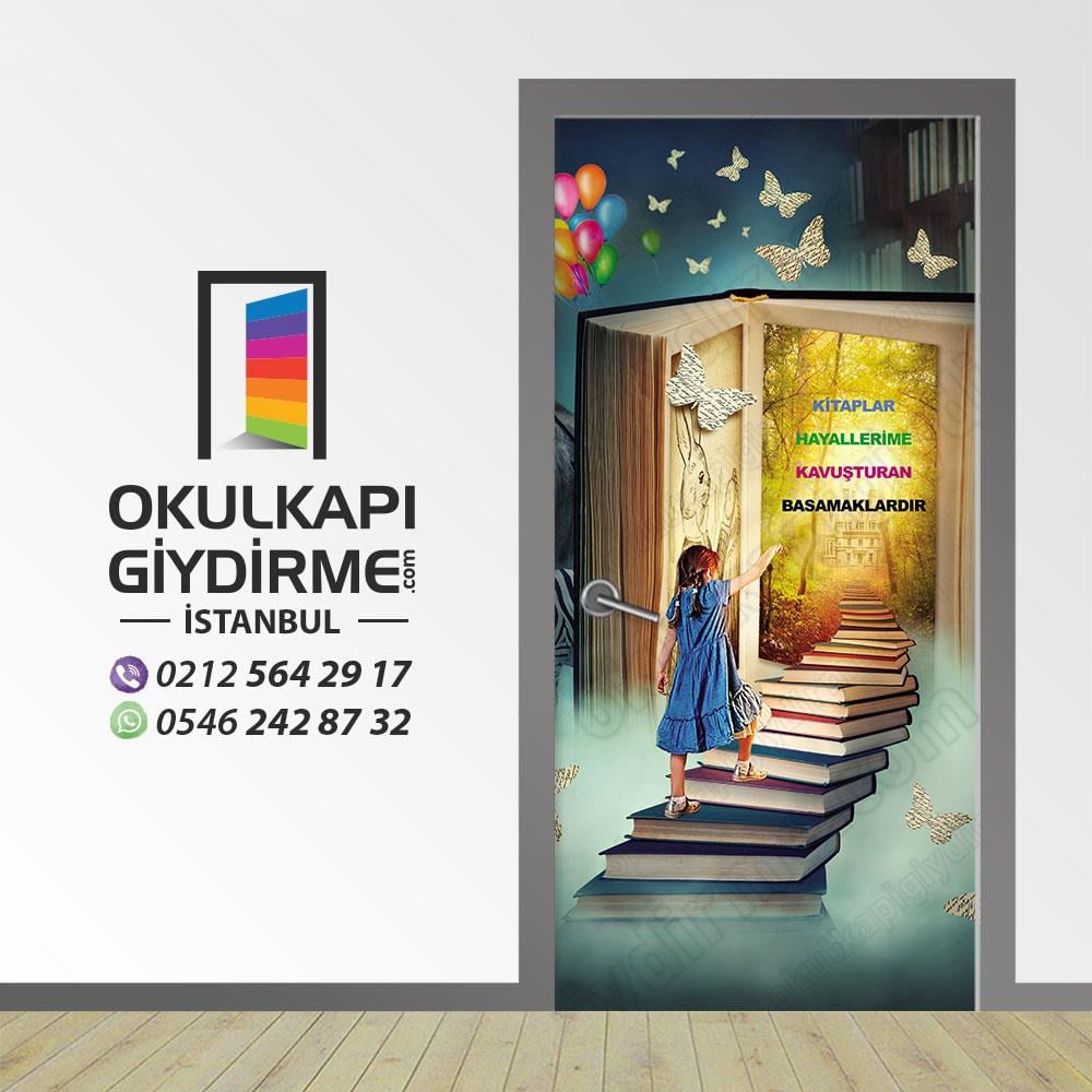 Kapı Giydirme Kütüphane KG KÜ 58