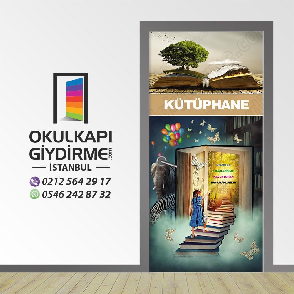 Kapı Giydirme Kütüphane KG KÜ 59