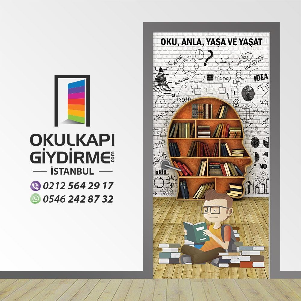 Kapı Giydirme Kütüphane KG KÜ 60