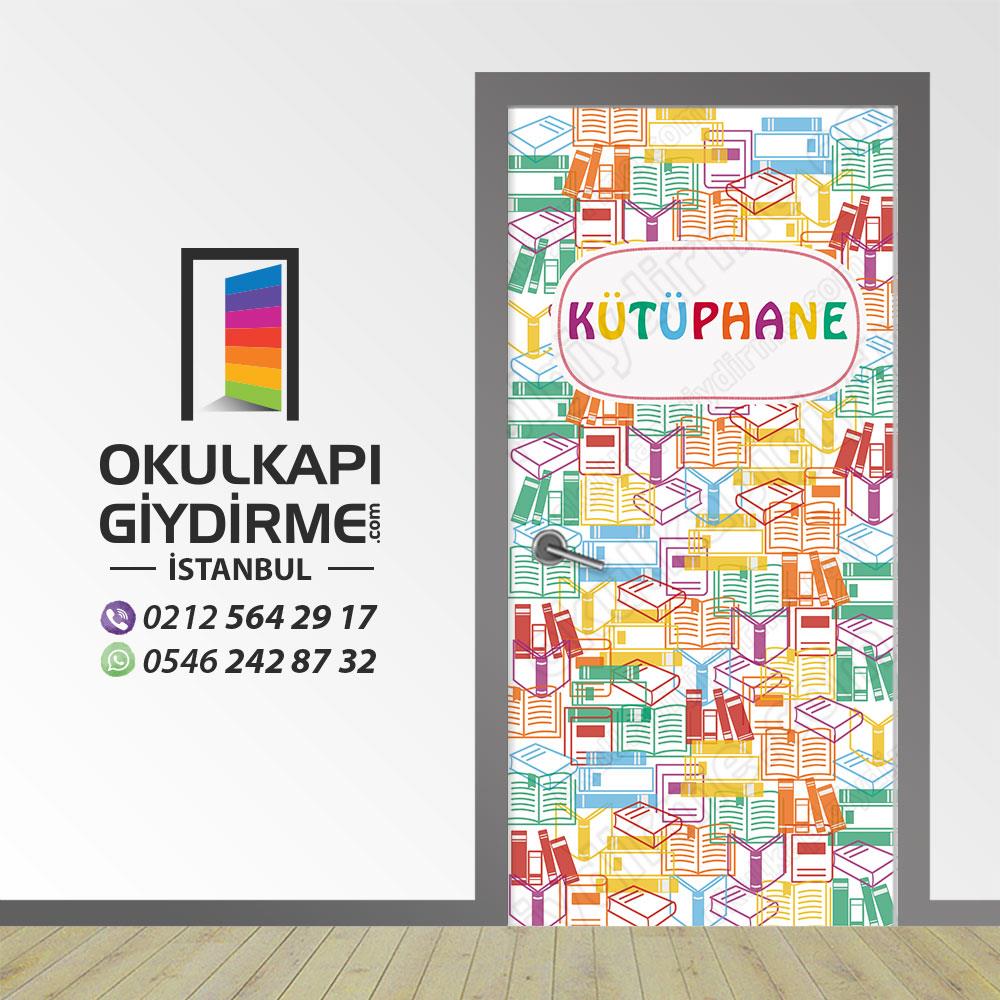 Kapı Giydirme Kütüphane KG KÜ 63