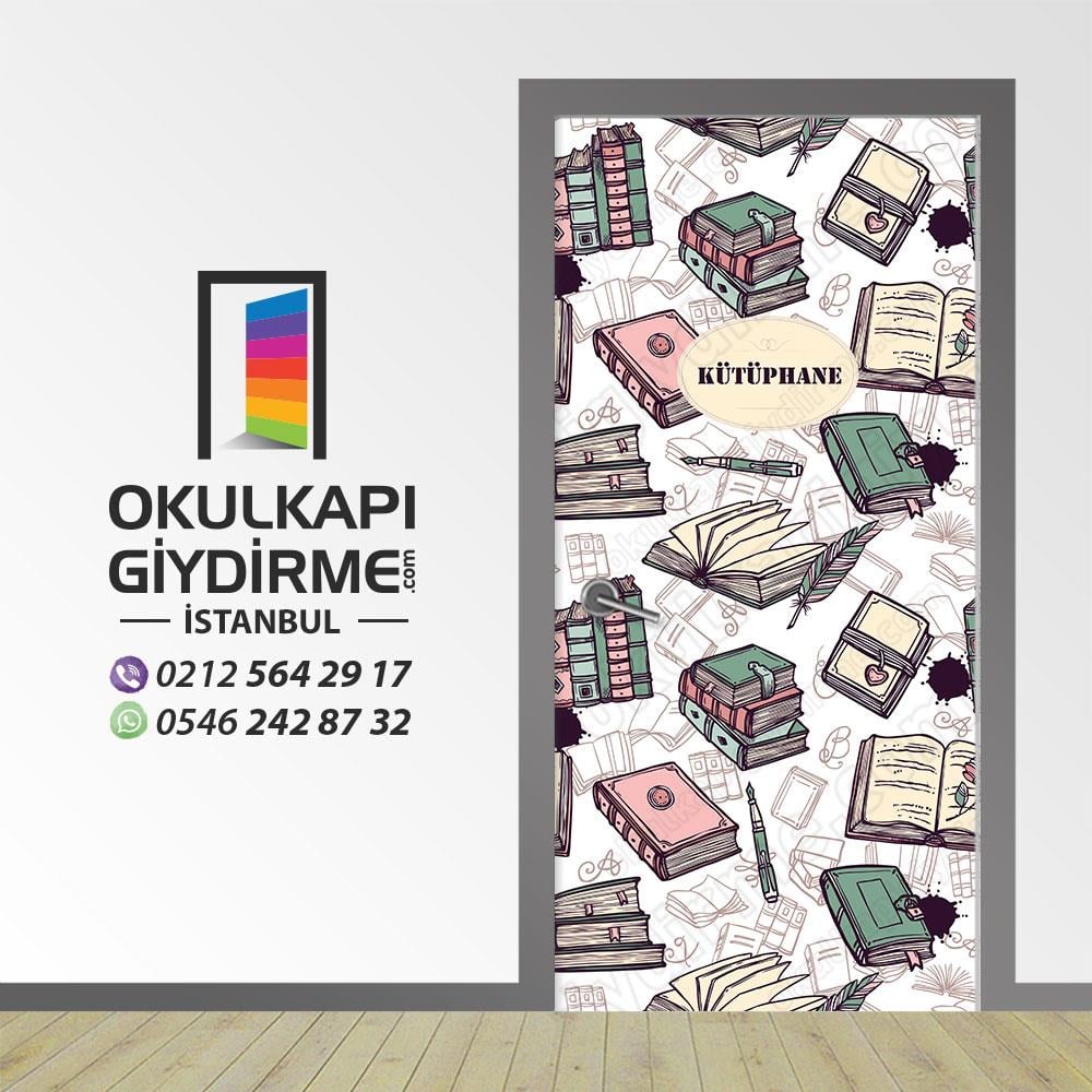 Kapı Giydirme Kütüphane KG KÜ 65