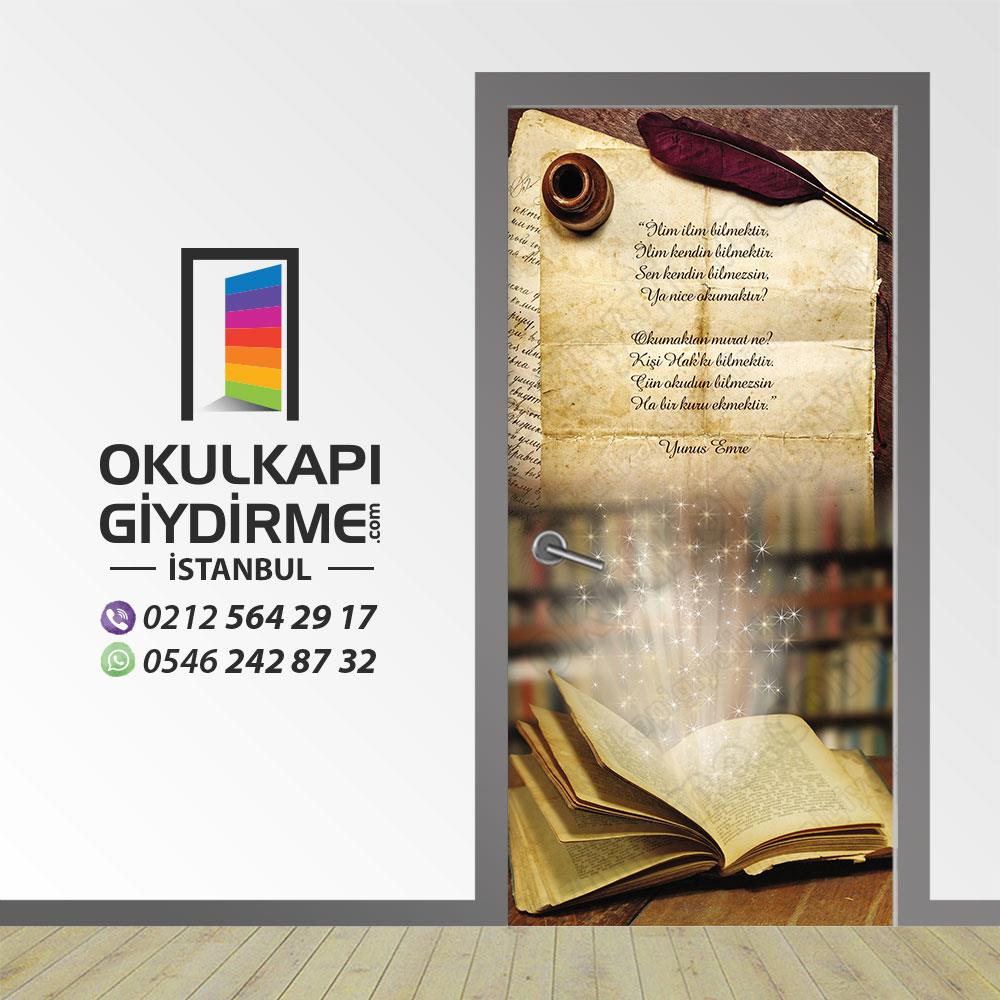 Kapı Giydirme Kütüphane KG KÜ 70