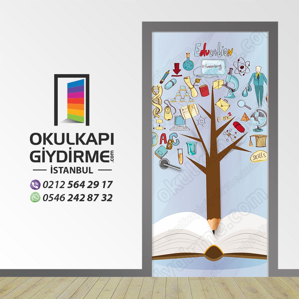 Kapı Giydirme Kütüphane KG KÜ 72