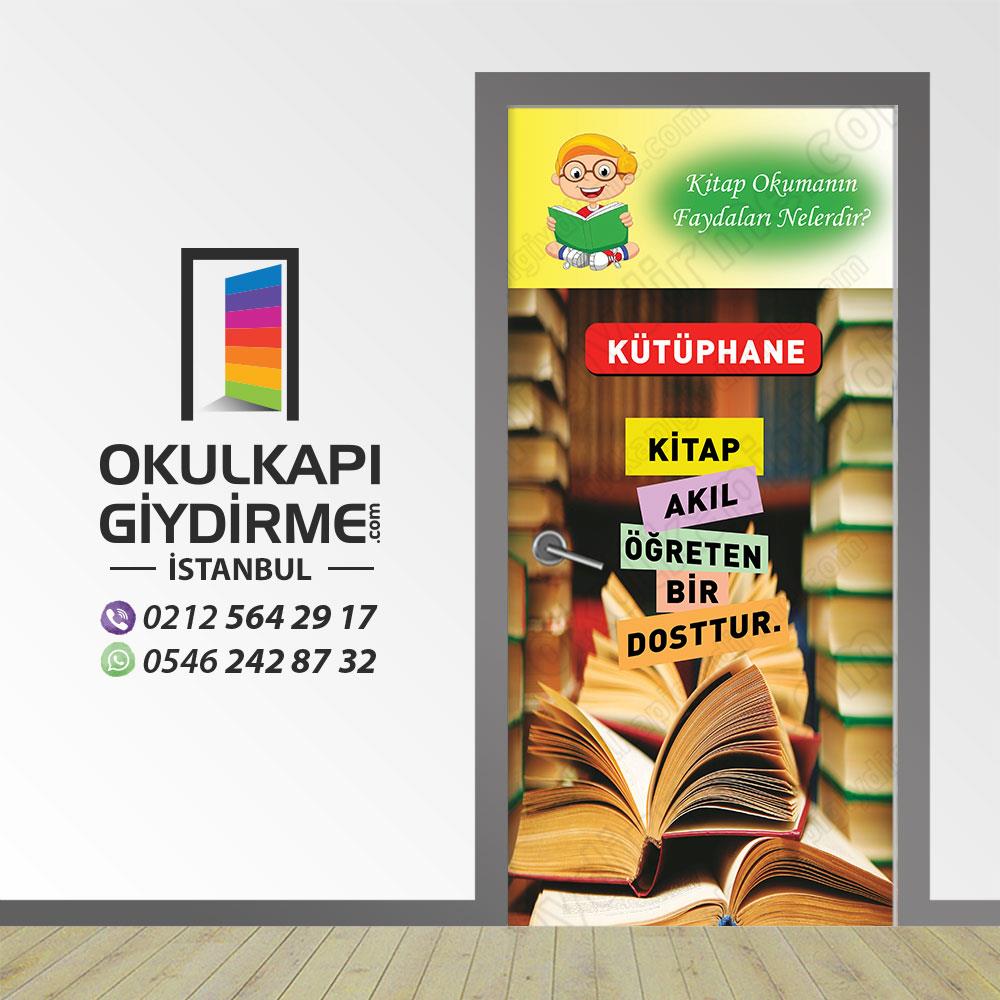 Kapı Giydirme Kütüphane KG KÜ 76