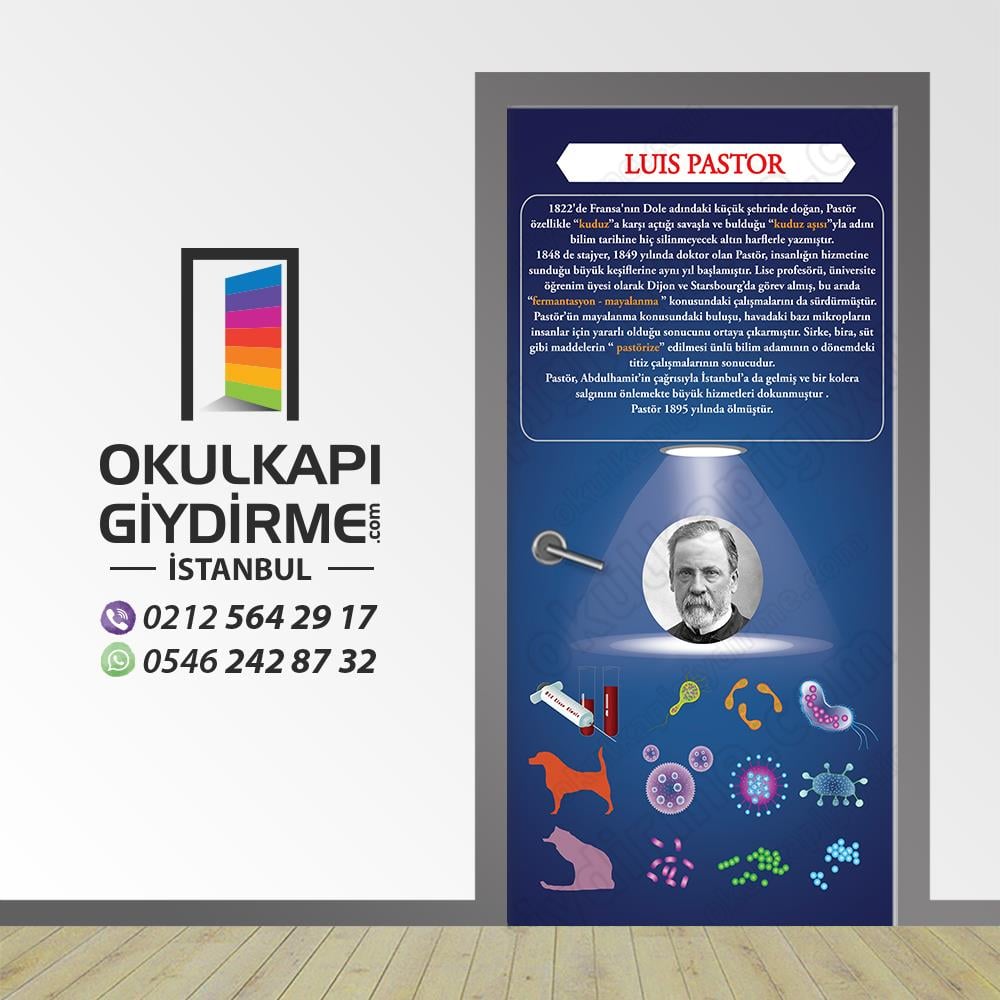 Kapı Giydirme Louis Pasteur KG Bİ 43