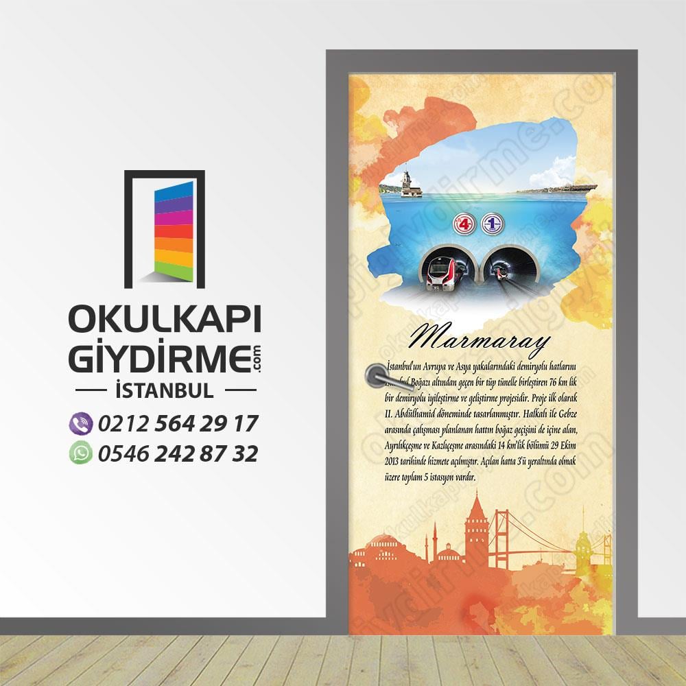 Kapı Giydirme Marmaray KG İK 38