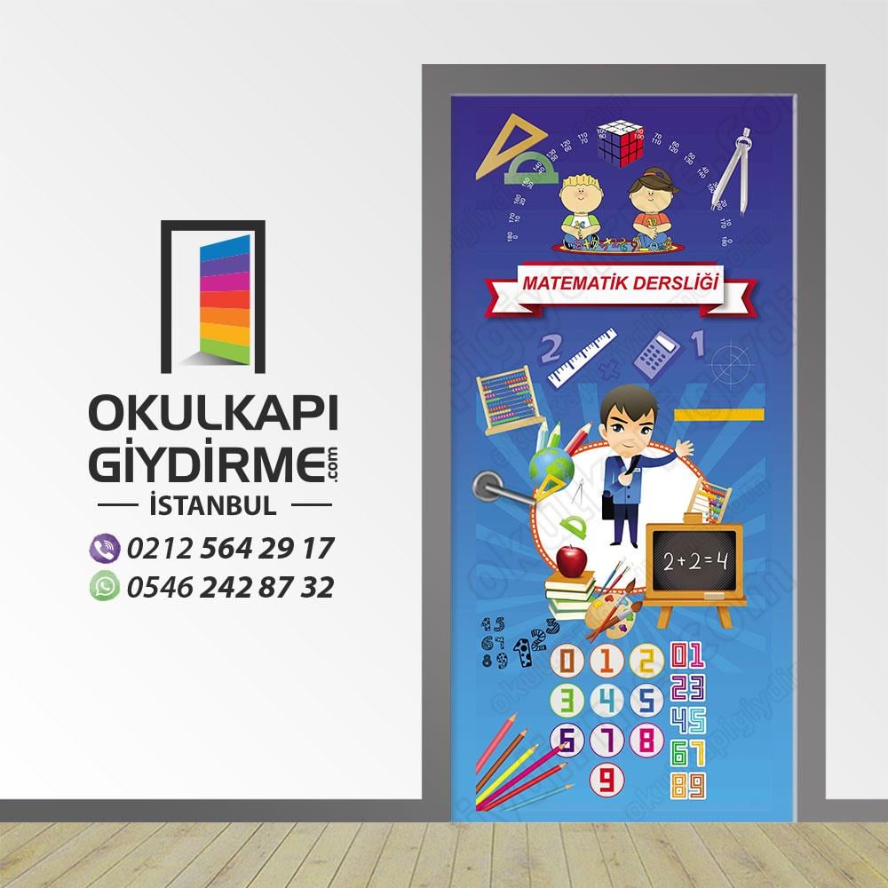 Kapı Giydirme Matematik Sınıfı KG MAT 09