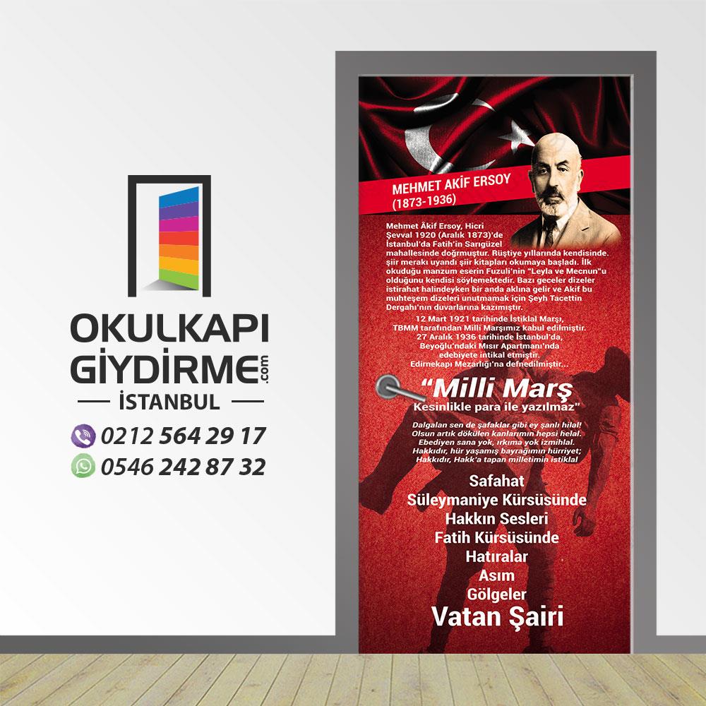 KAPI GİYDİRME MEHMET AKİF ERSOY KG Y 62